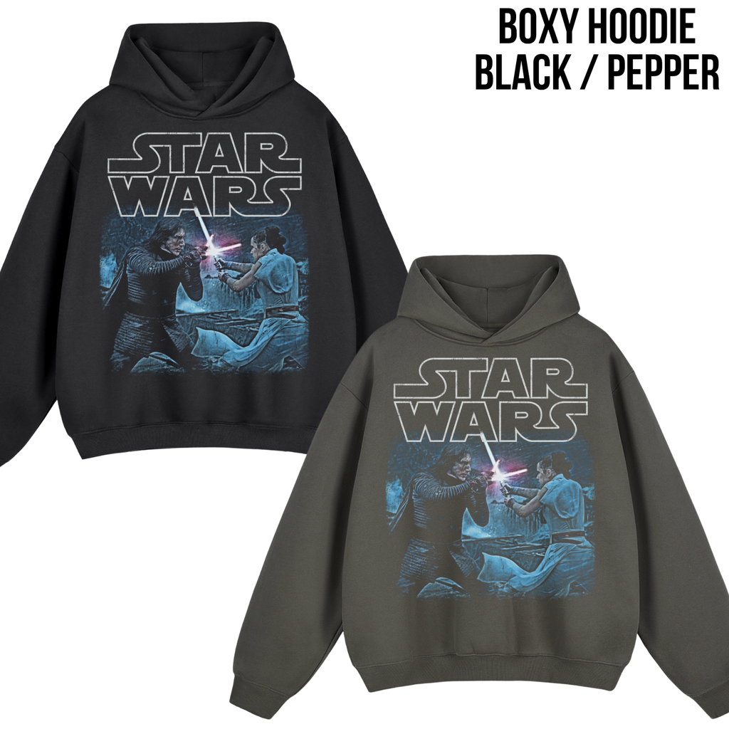 Star Wars Rey and Kylo Ren Shirt – Rey vs Kylo Ren Lightsaber Duel Tee, Rise of Skywalker Shirt