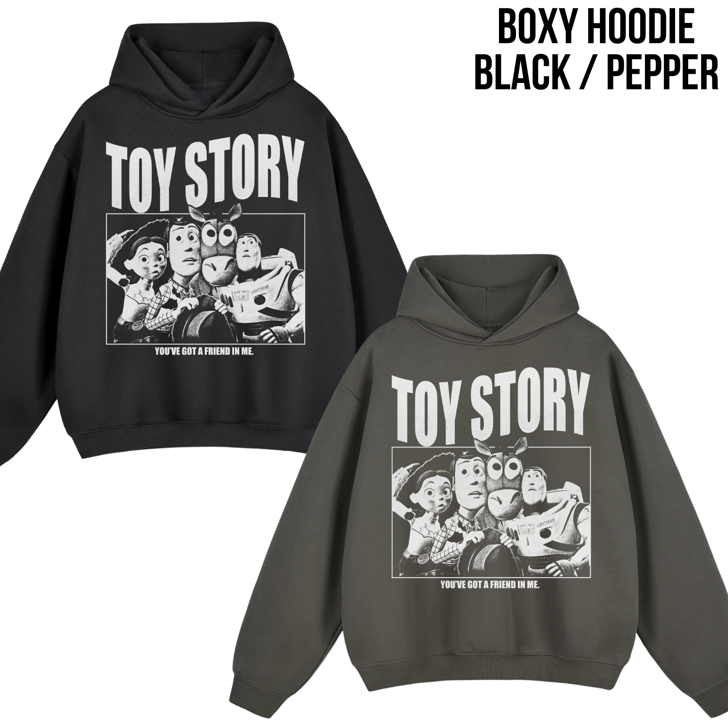 Toy Story Shirt - Retro Woody Buzz Jessie Bullseye Graphic Tee