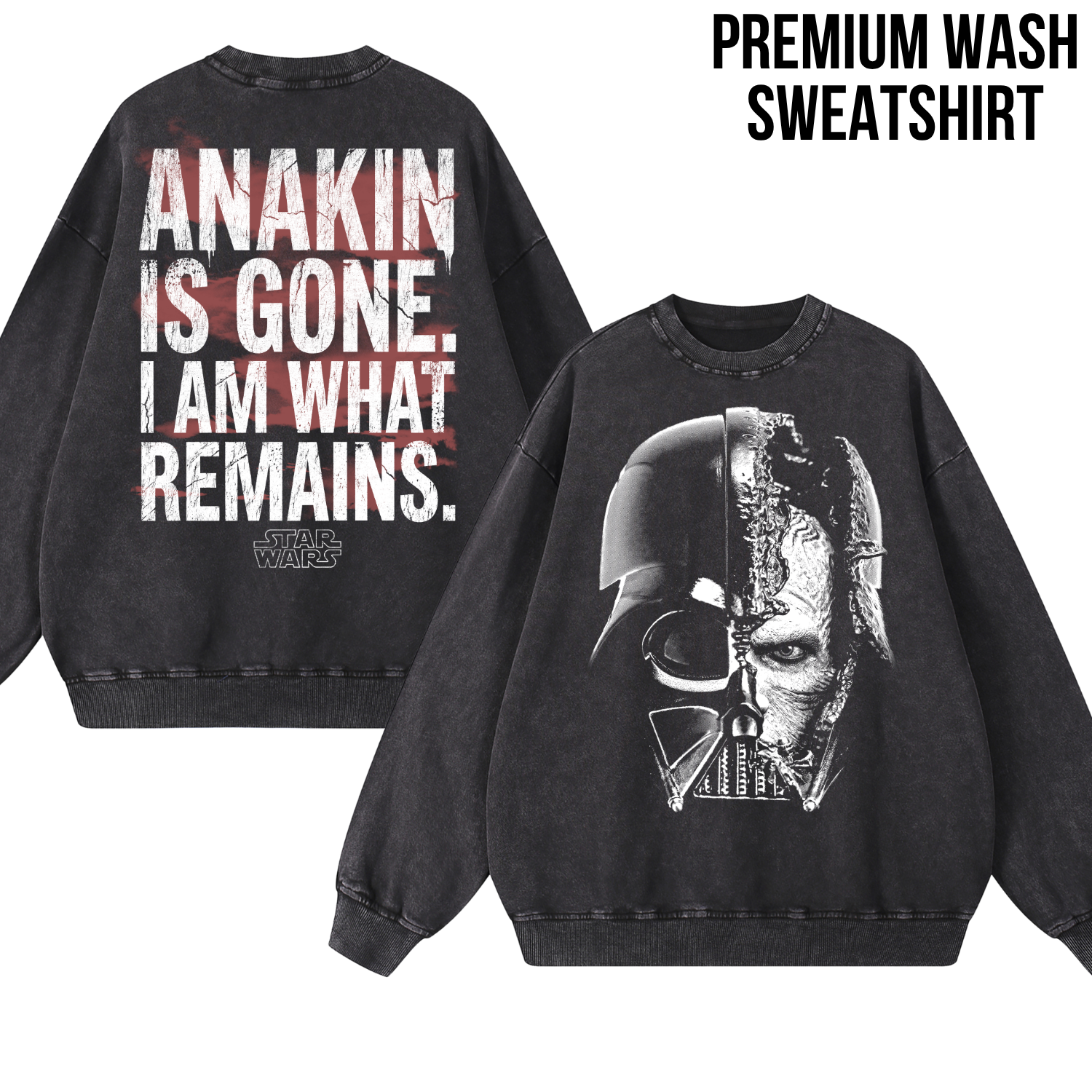 Vintage Darth Vader Shirt - Anakin Is Gone Star Wars Sith Tee