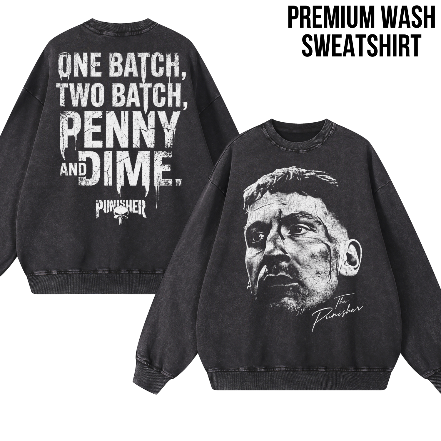 The Punisher Shirt — Penny and Dime Frank Castle Tee