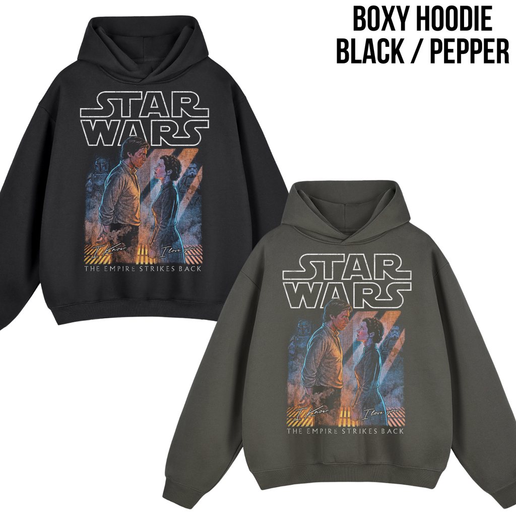 Star Wars Han & Leia “I Know / I Love You” Shirt | Vintage Empire Strikes Back Tee