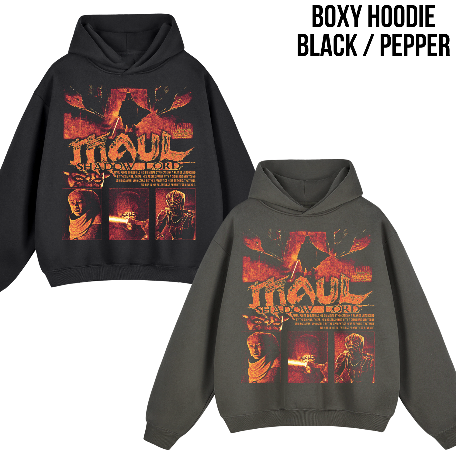 Darth Maul Shadow Lord Shirt: Vintage Star Wars Maul Tee