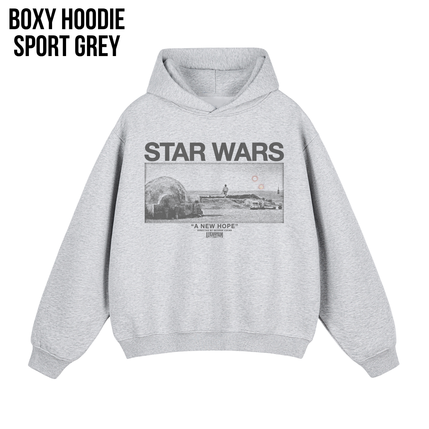 Star Wars A New Hope Shirt – Luke Skywalker Tatooine Twin Suns Tee