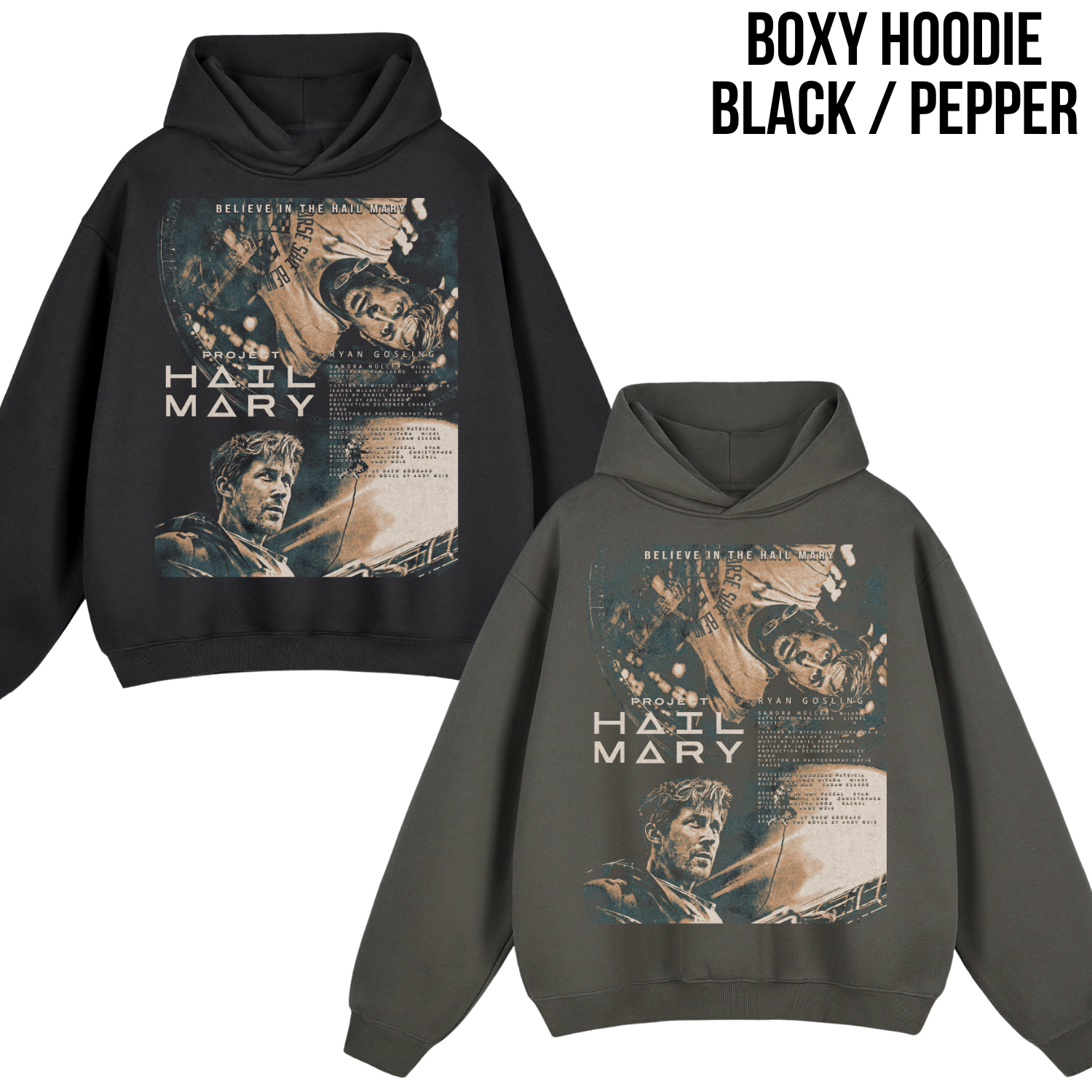 Project Hail Mary Movie Shirt - Space Movie Poster Shirt