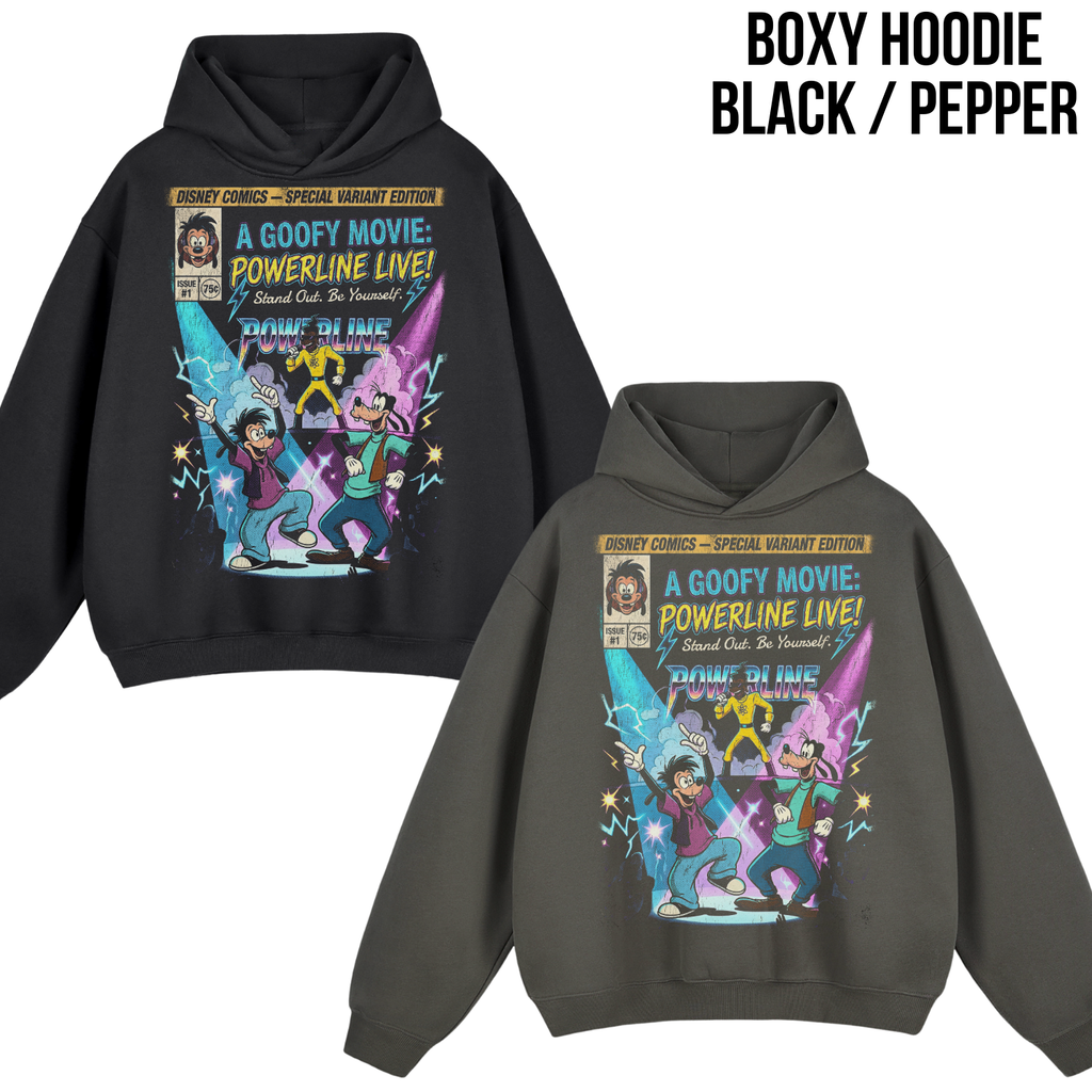 A Goofy Movie Powerline Shirt: Disney Max & Goofy Graphic Tee