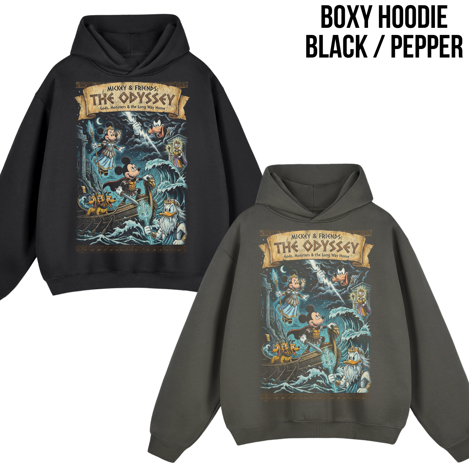 Mickey & Friends: The Odyssey Shirt – Greek Mythology Disney Tee