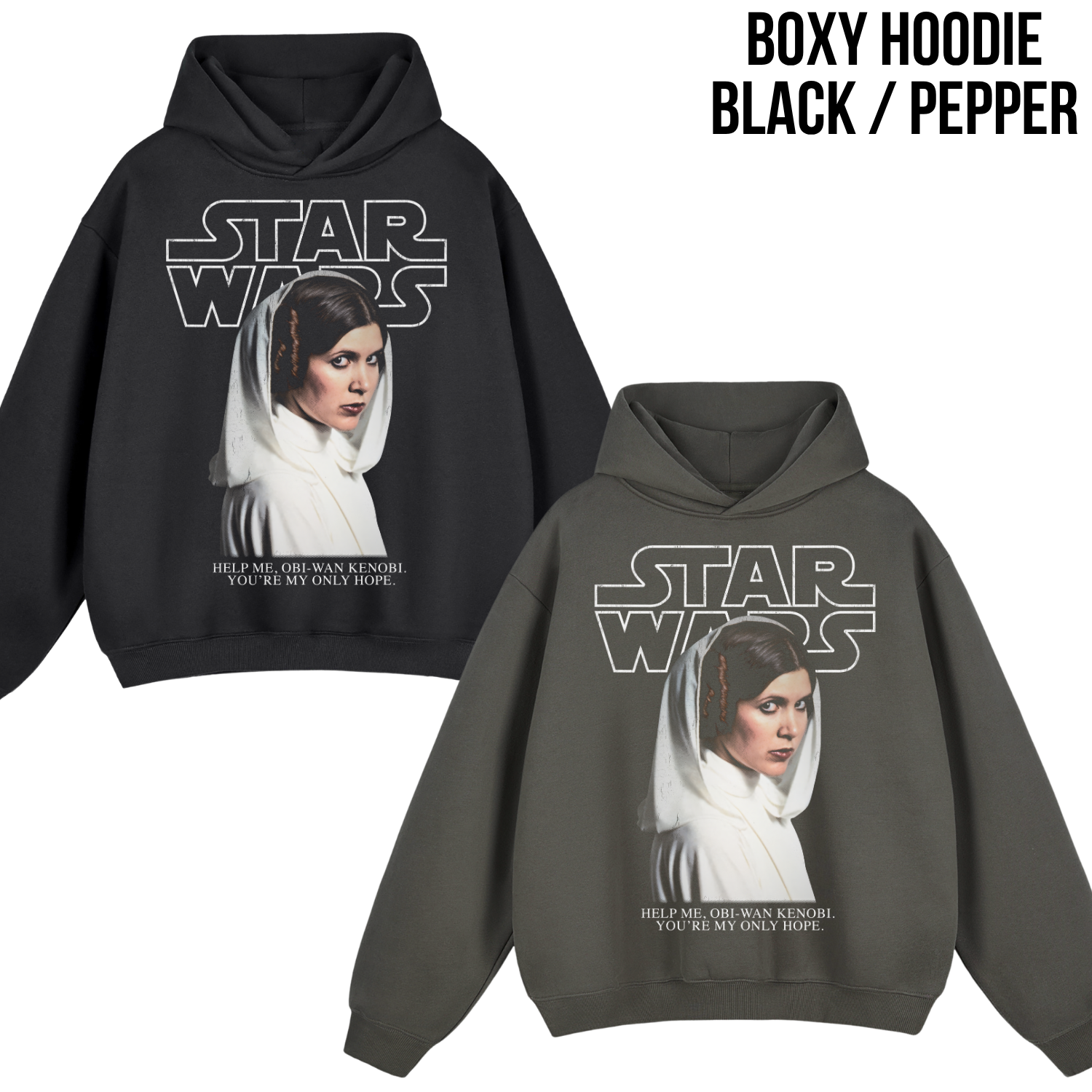 Star Wars Princess Leia Shirt – You're My Only Hope Tee, Star Wars Original Trilogy Shirt
