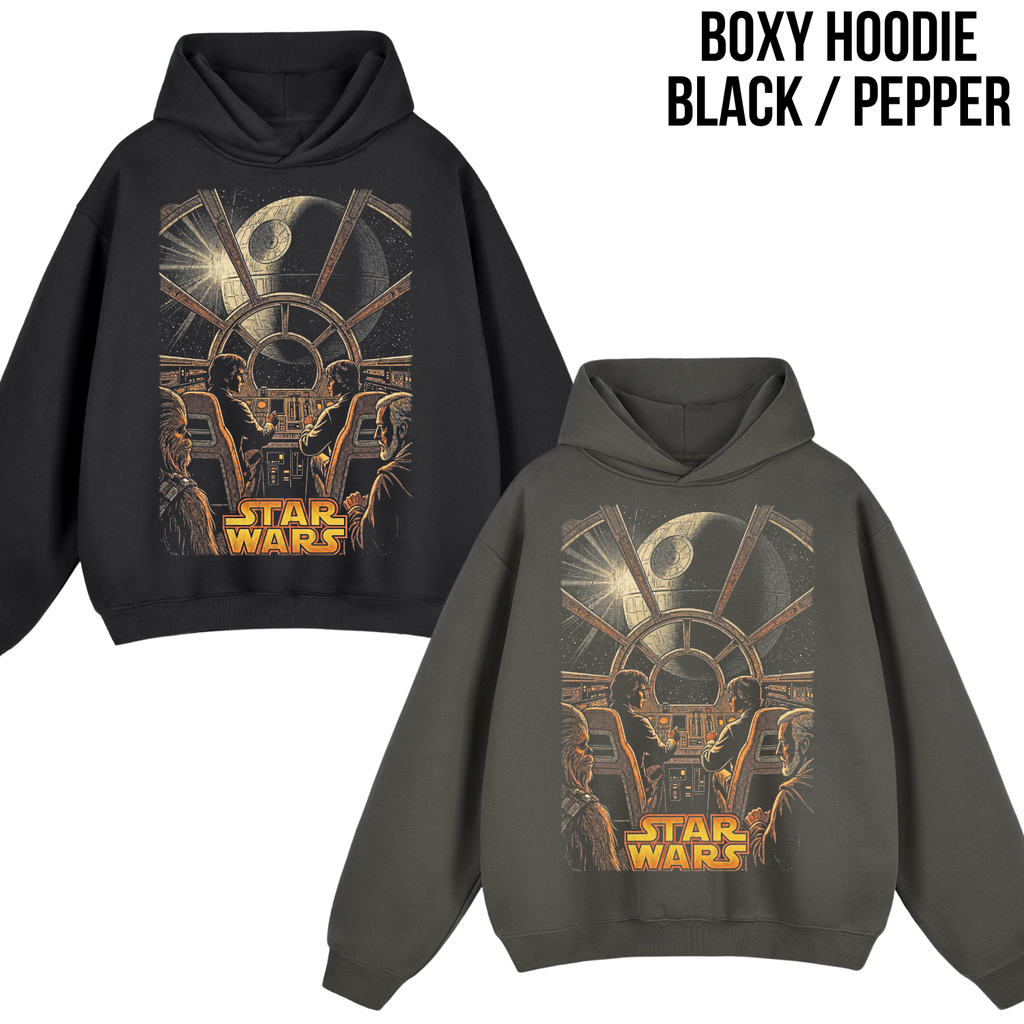 Star Wars Millennium Falcon Shirt: Vintage Comic Style Tee