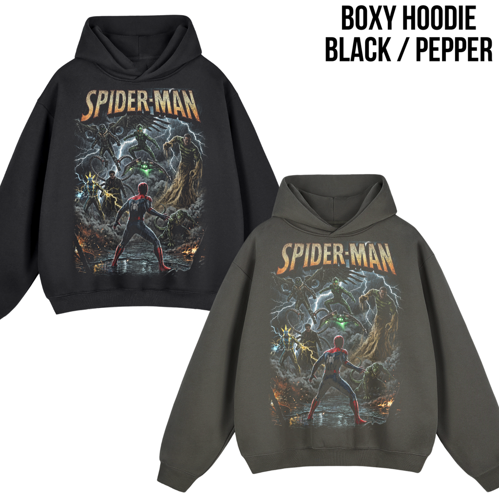 Vintage Spider-Man Sinister Six Shirt: Retro Marvel Villains Tee