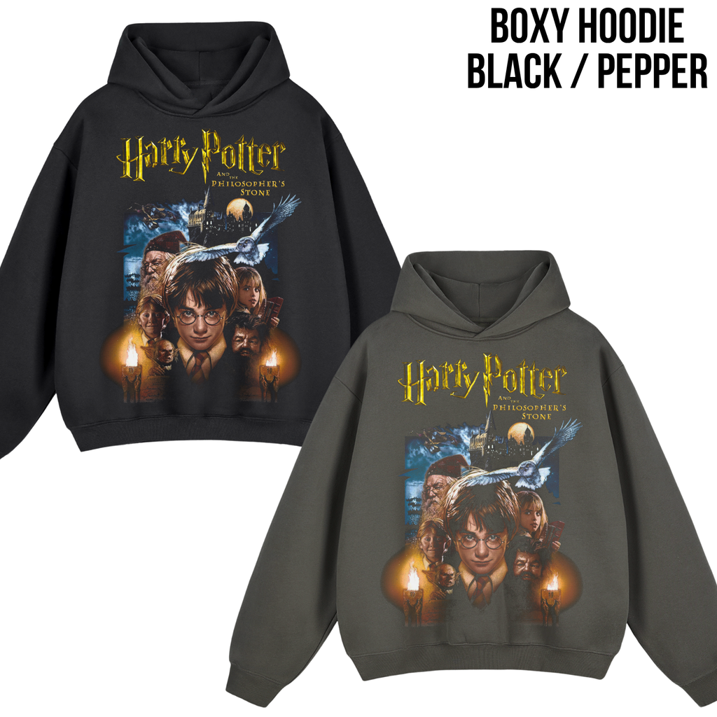 Harry Potter Philosopher’s Stone Shirt – Vintage Hogwarts Graphic Tee