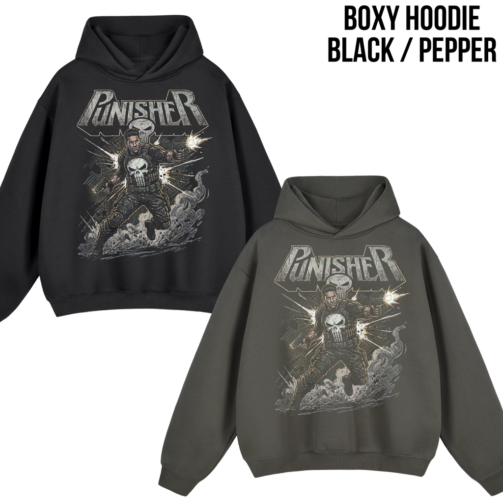 Vintage Punisher Shirt: Retro Marvel Comic Tee