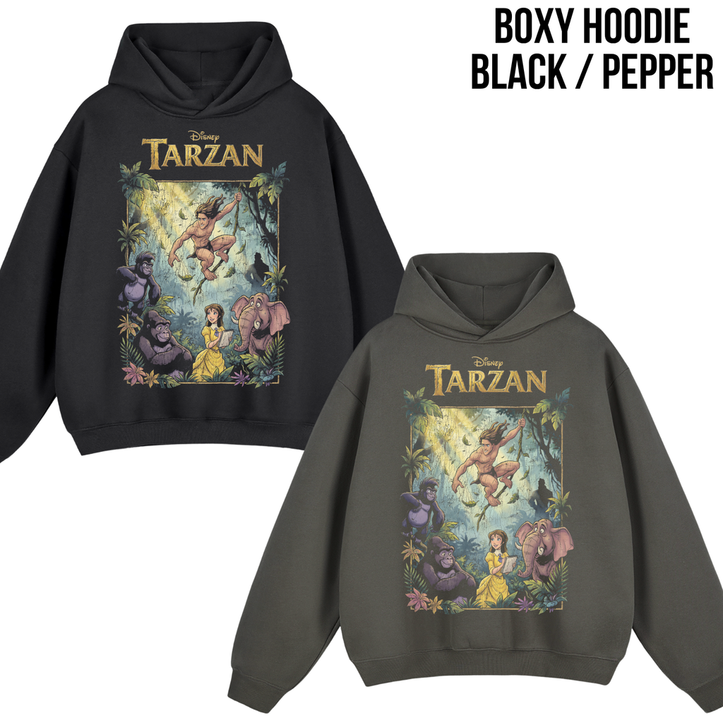 Disney Tarzan Shirt – Tarzan and Jane Graphic Tee, Disney Vintage Shirt