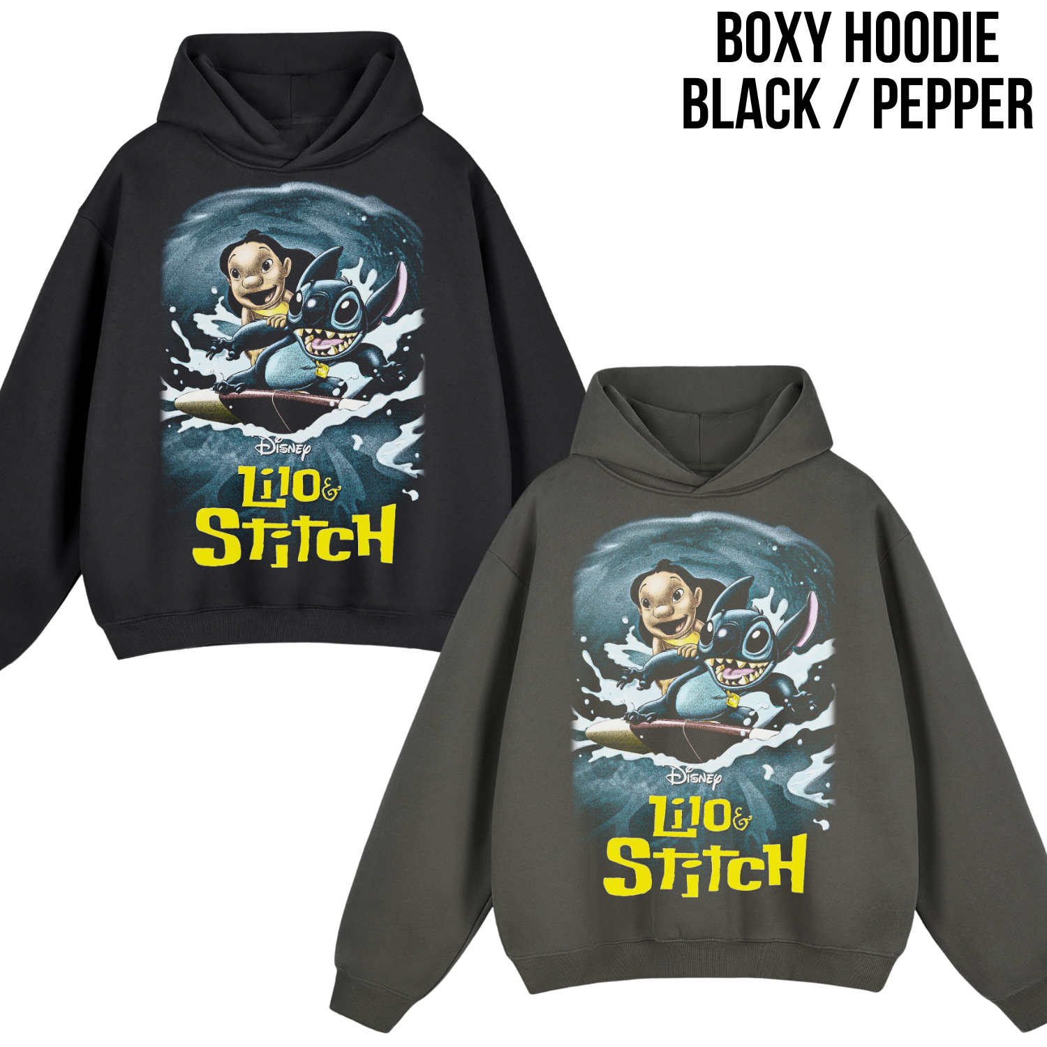 Disney Lilo and Stitch Shirt – Lilo and Stitch Surfing Graphic Tee