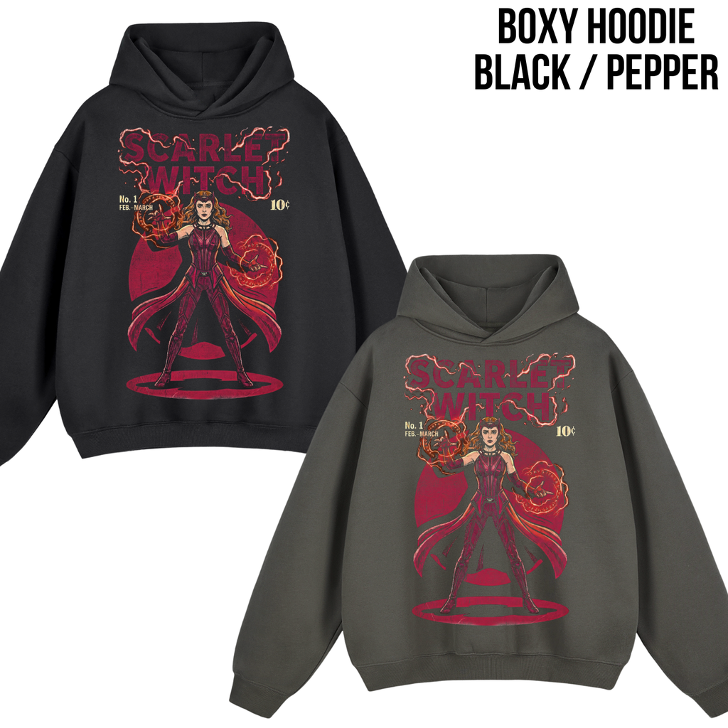 Scarlet Witch Vintage Comic Shirt: Wanda Maximoff Marvel Tee