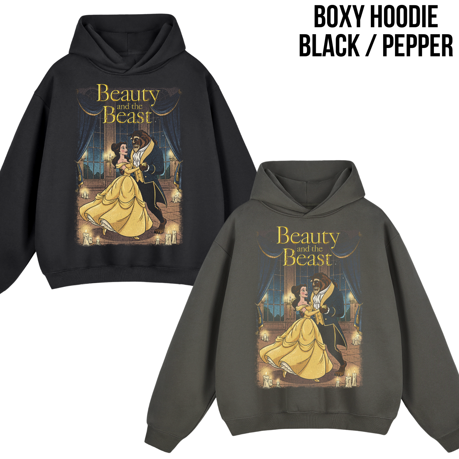 Beauty and the Beast Shirt: Vintage Belle & Beast Ballroom Tee