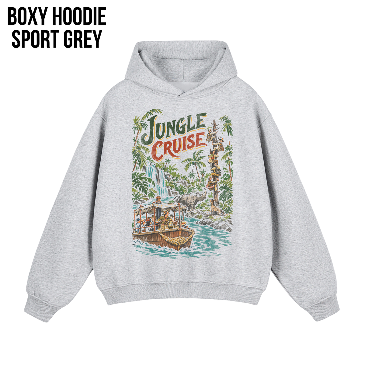 Jungle Cruise Shirt – Disney Jungle Cruise Vintage Graphic Shirt, Skipper Ride Scene Tee, Disney Parks Fan Gift, Disneyland Attraction Merch