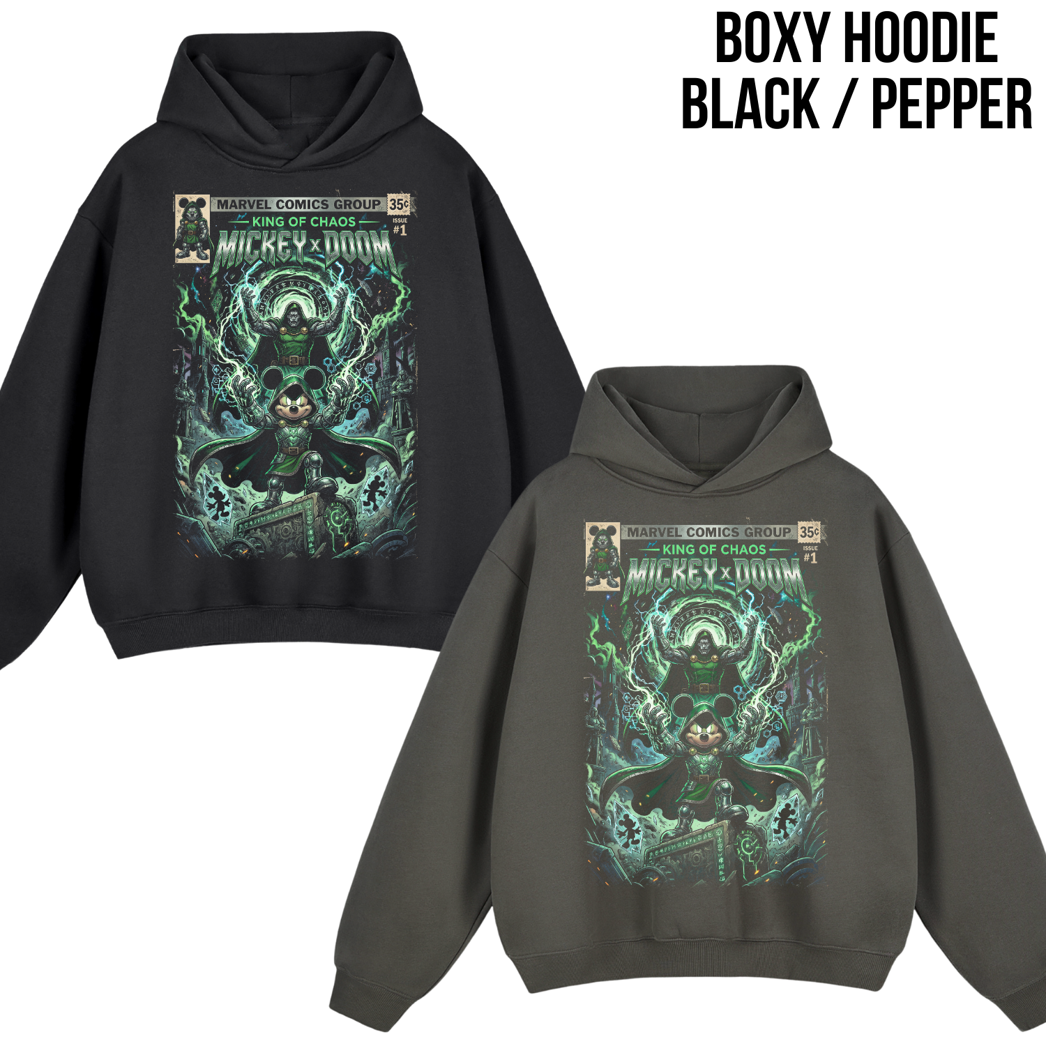 Marvel Mickey x Doom Shirt – Mickey Mouse Doctor Doom Vintage Comic Tee