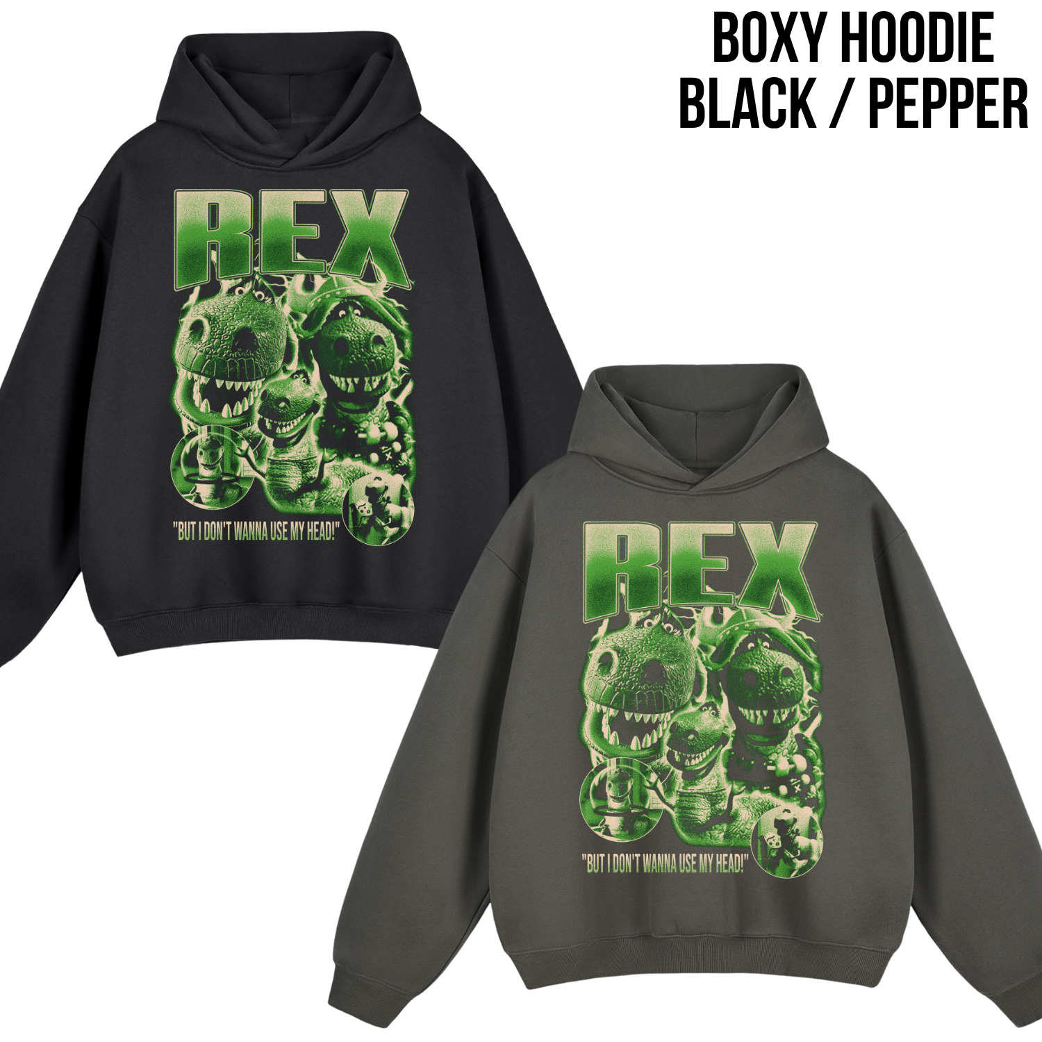 Toy Story Rex Shirt – But I Don't Wanna Use My Head Graphic Tee, Rex Dinosaur Fan Gift, Pixar Disney Toy Story Shirt