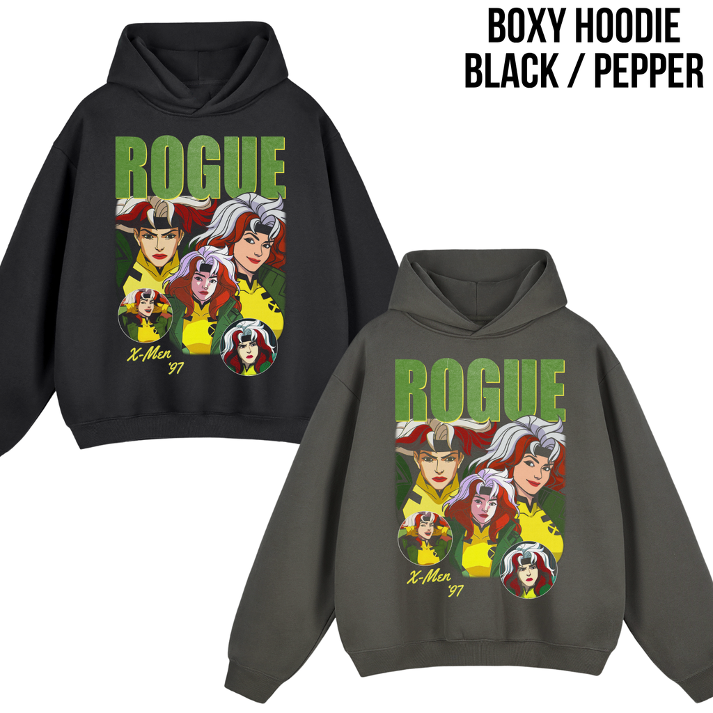 Rogue X-Men 97 Shirt – X-Men '97 Rogue Collage Graphic Tee, Rogue Marvel Fan Gift, X-Men Animated Series Shirt, Marvel Mutant Graphic Tee