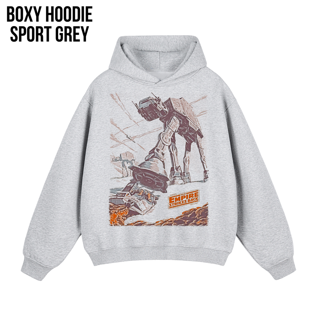 Star Wars Empire Strikes Back Shirt – AT-AT Battle of Hoth Graphic Tee