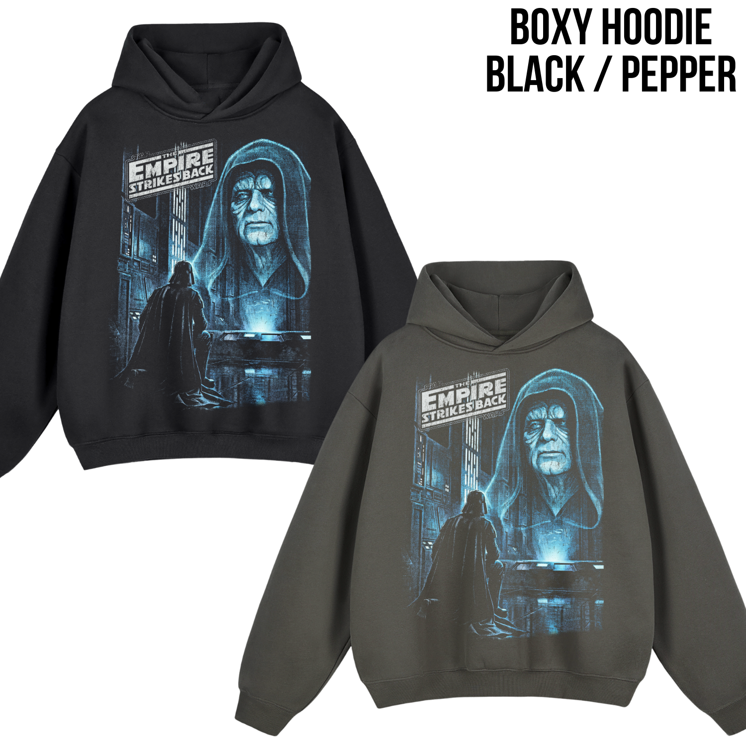 Star Wars Emperor Palpatine & Darth Vader Shirt: Vintage Empire Strikes Back Tee