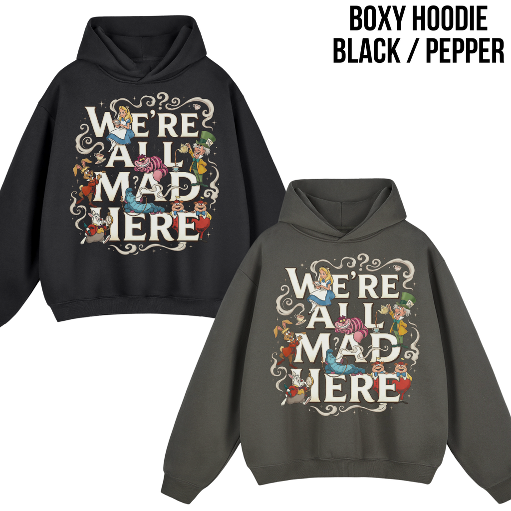 Alice in Wonderland Shirt - We’re All Mad Here Disney Tee