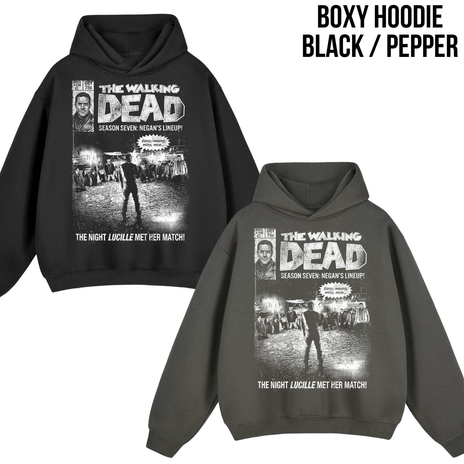 The Walking Dead Negan Shirt - Season 7 Negan Lucille Graphic