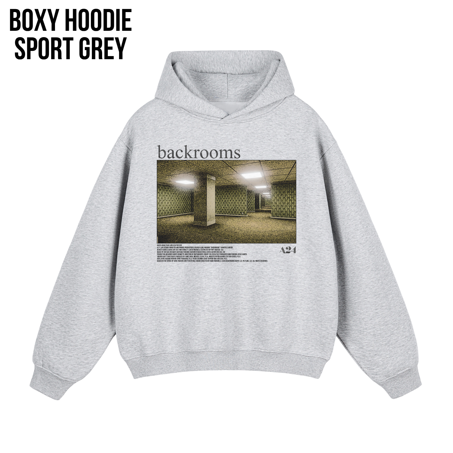 Backrooms A24 Shirt – You've Noclipped Out Of Reality Graphic Tee