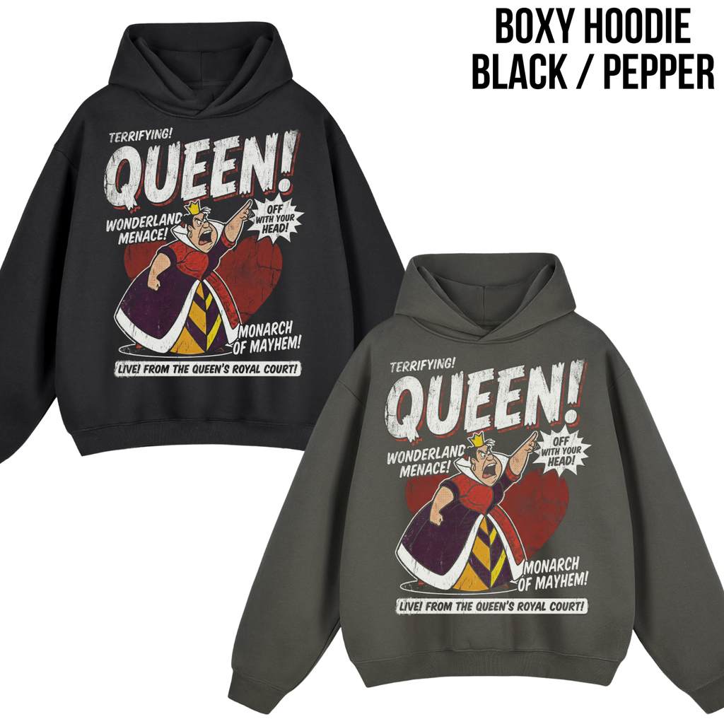 Queen of Hearts Shirt - Alice in Wonderland Graphic Tee