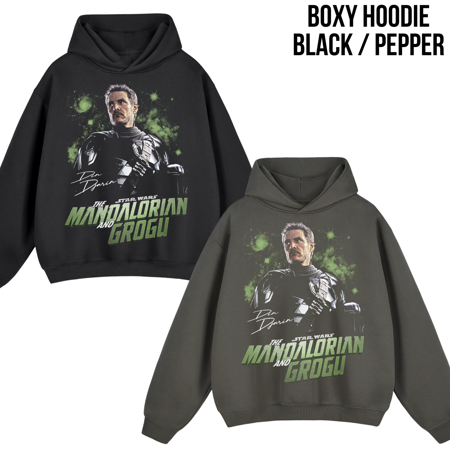 Mandalorian and Grogu Shirt: Din Djarin Pedro Pascal Star Wars Tee