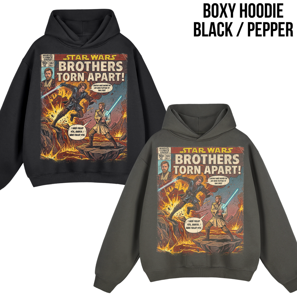 Star Wars Revenge of the Sith Shirt – Anakin vs Obi-Wan Comic Tee