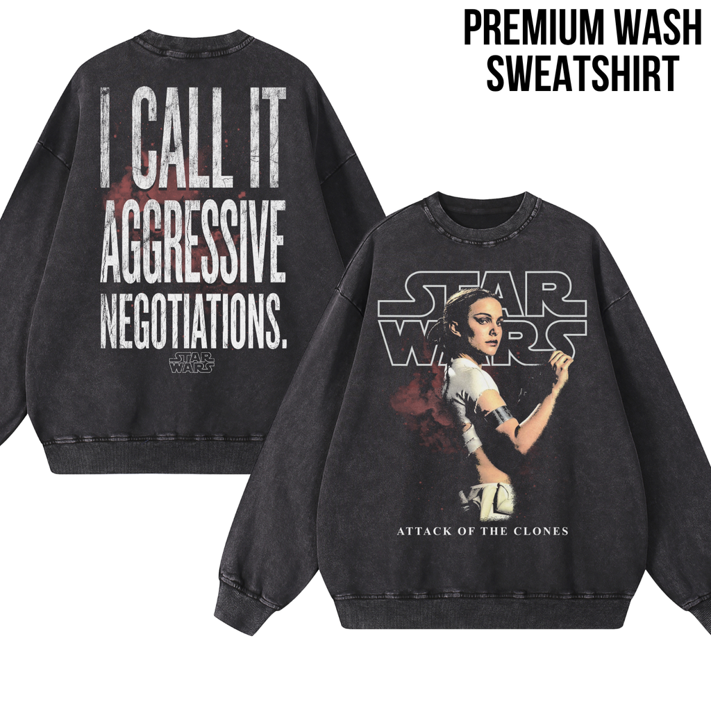 Star Wars Padme Amidala Shirt – I Call It Aggressive Negotiations Tee