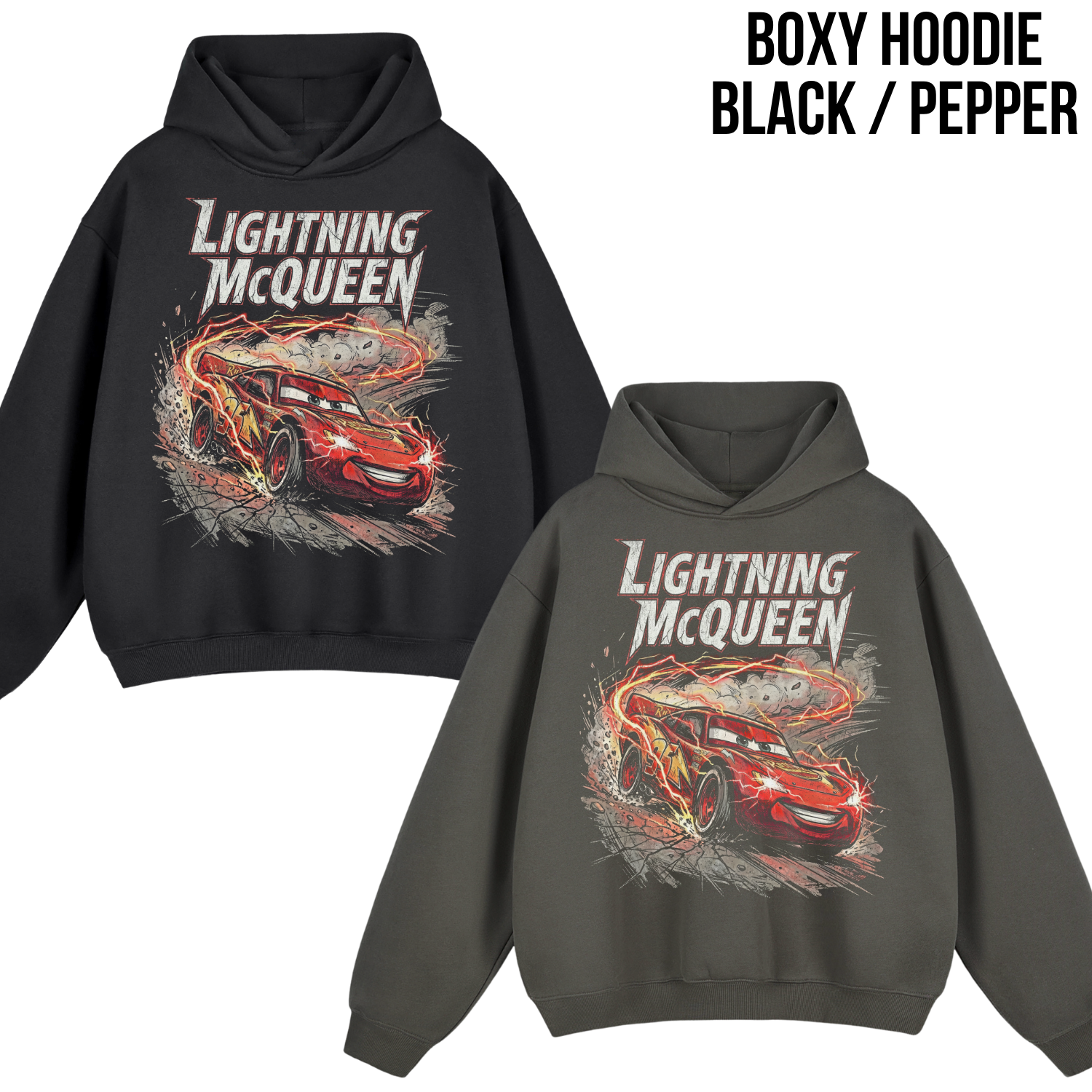 Vintage Lightning McQueen Shirt - Disney Cars Shirt