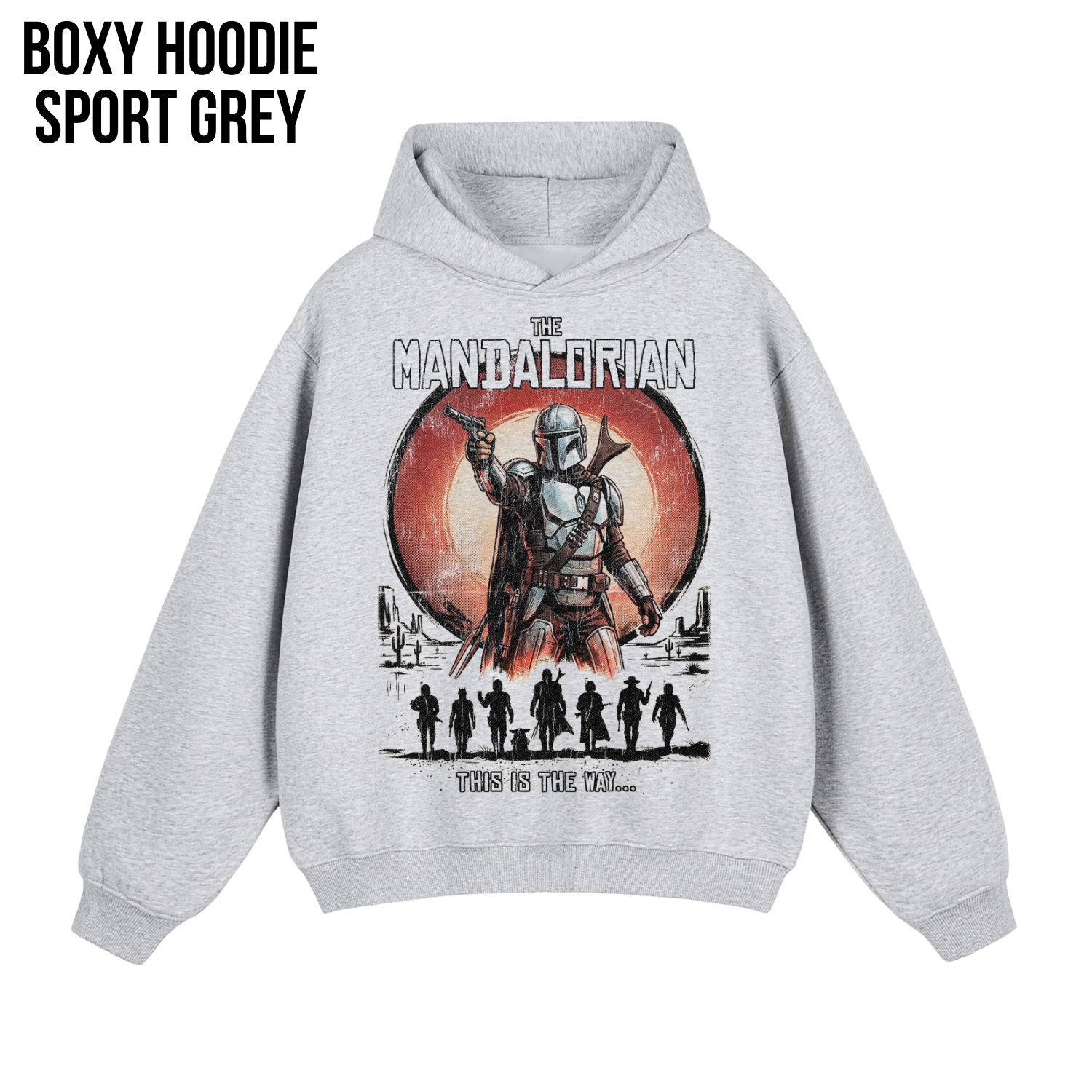 Retro Mandalorian Shirt – Star Wars Graphic Tee