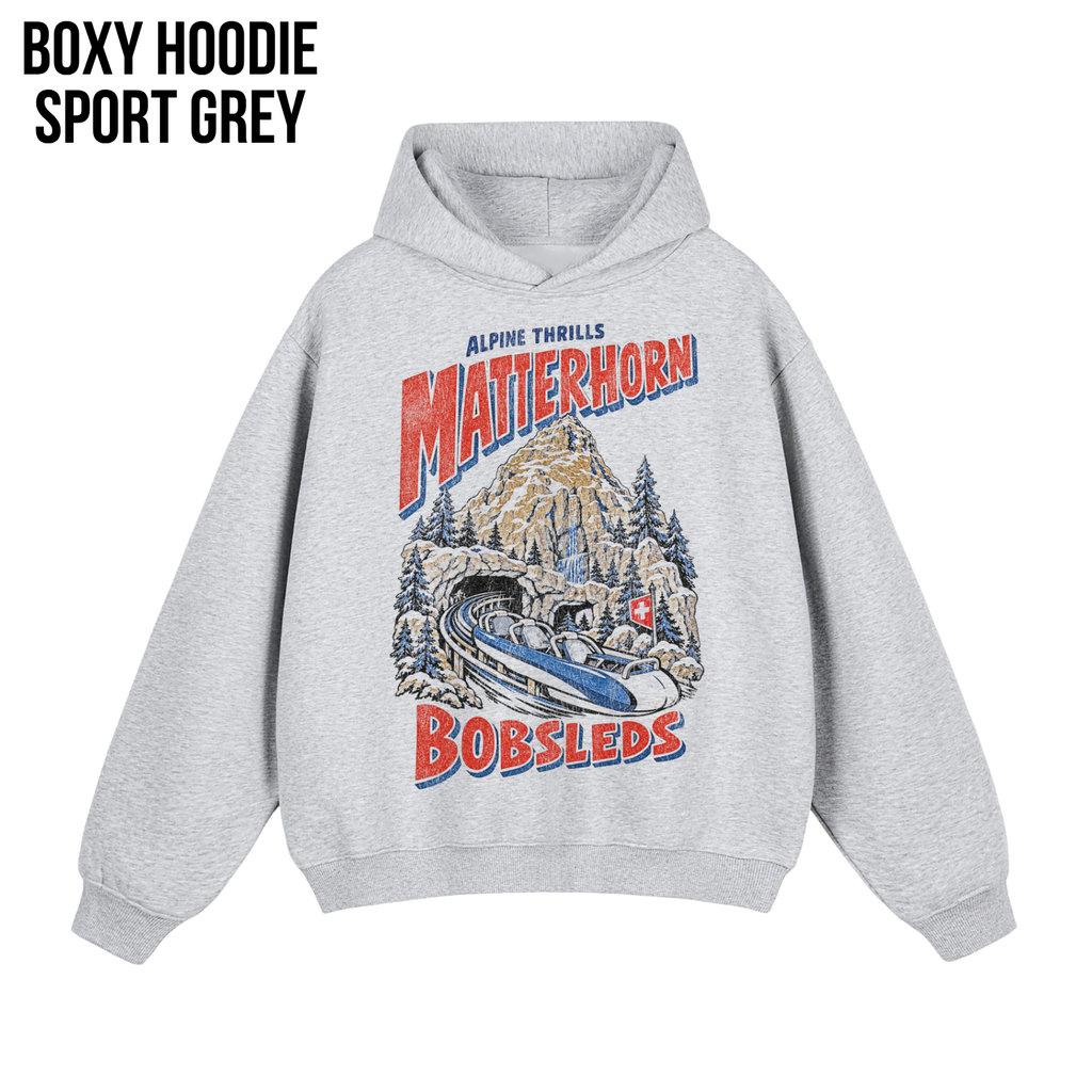 Matterhorn Bobsleds Shirt – Disneyland Alpine Thrills Ride Graphic Shirt, Disney Parks Fan Gift, Vintage Matterhorn Poster Shirt, Retro Disney Attraction Merch