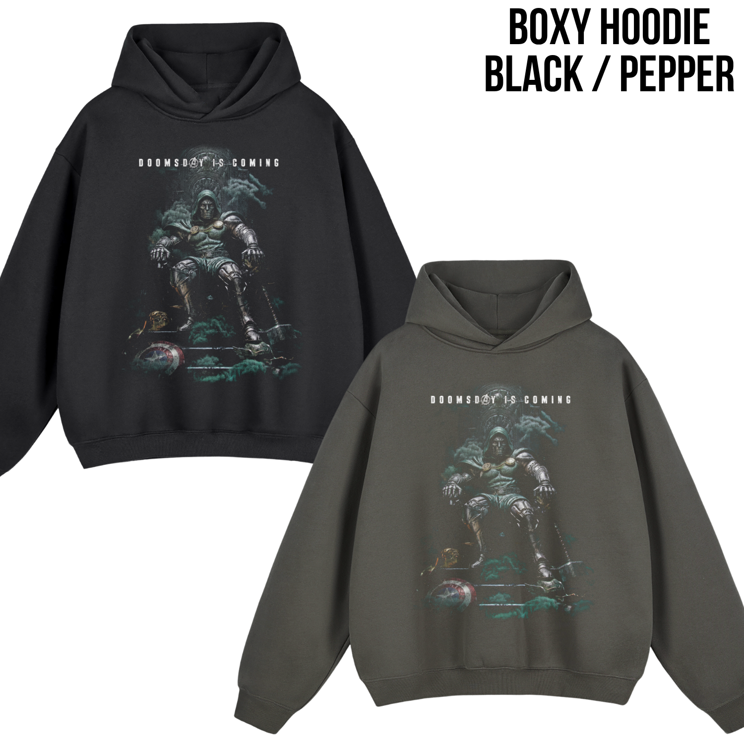 Doctor Doom Shirt – Doomsday Is Coming Doctor Doom Thron T-Shirt, Avengers Doomsday Fan-Geschenk, Doctor Doom Marvel Grafik-Shirt, MCU Bösewicht Shirt 2026