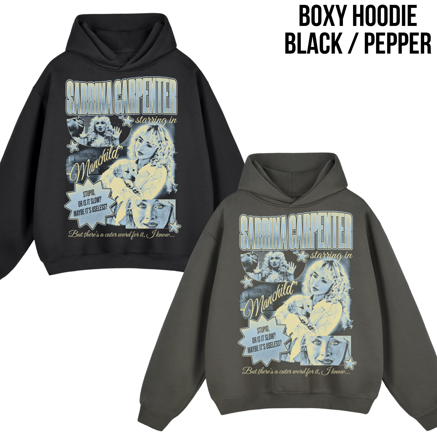 Sabrina Carpenter “Manchild” Vintage Graphic Shirt | Man's Best Friend Album