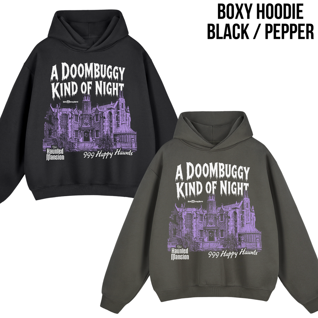 Haunted Mansion Shirt – A Doombuggy Kind of Night Haunted Mansion Tee, 999 Happy Haunts Graphic Shirt, Disney Haunted Mansion Fan Gift, Walt Disney World Halloween Shirt
