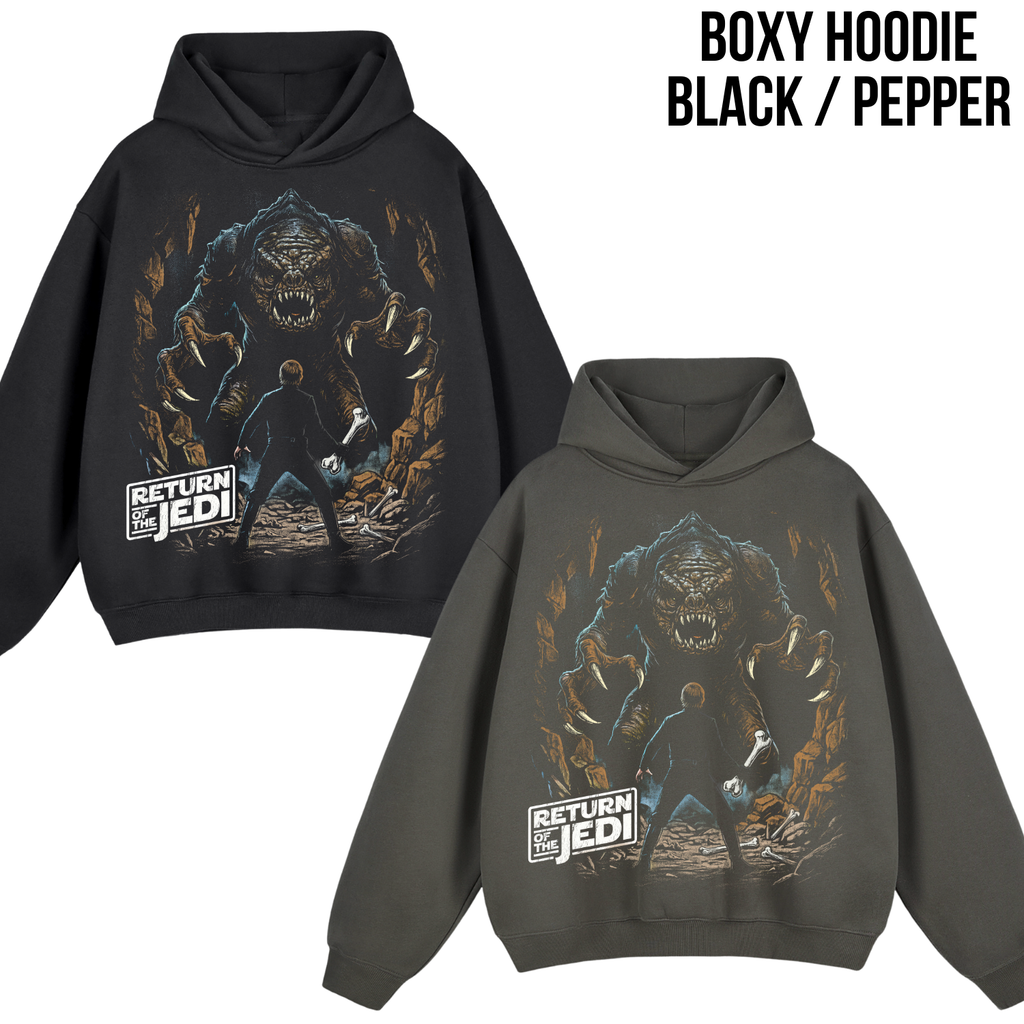 Star Wars Return of the Jedi Rancor Scene Shirt: Luke Skywalker vs Rancor Tee