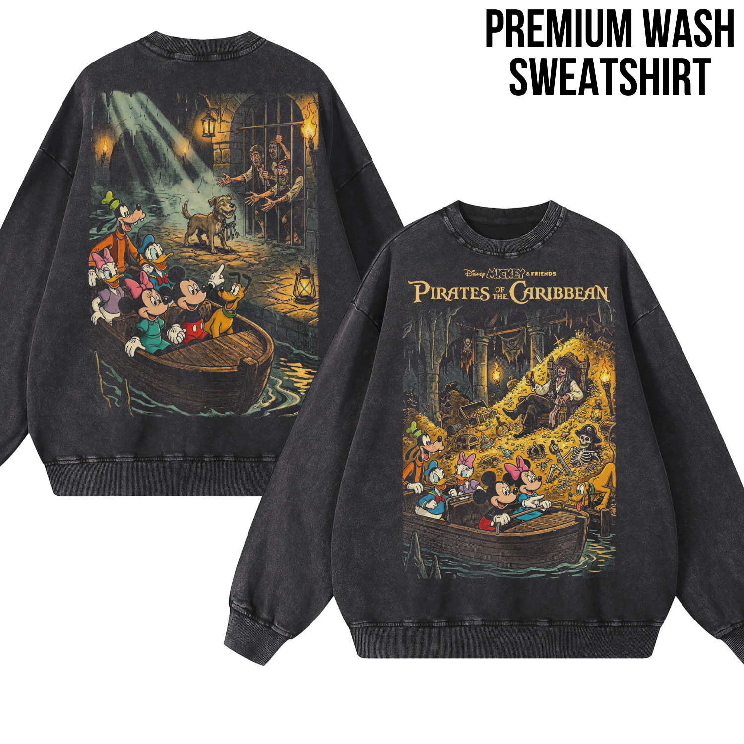 Mickey & Friends Pirates of the Caribbean Shirt: Disney Ride Tee