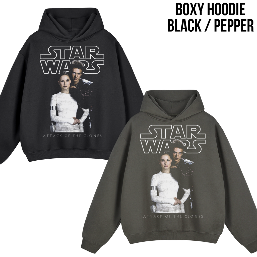 Star Wars Attack of the Clones Shirt - Anakin Padmé Tee