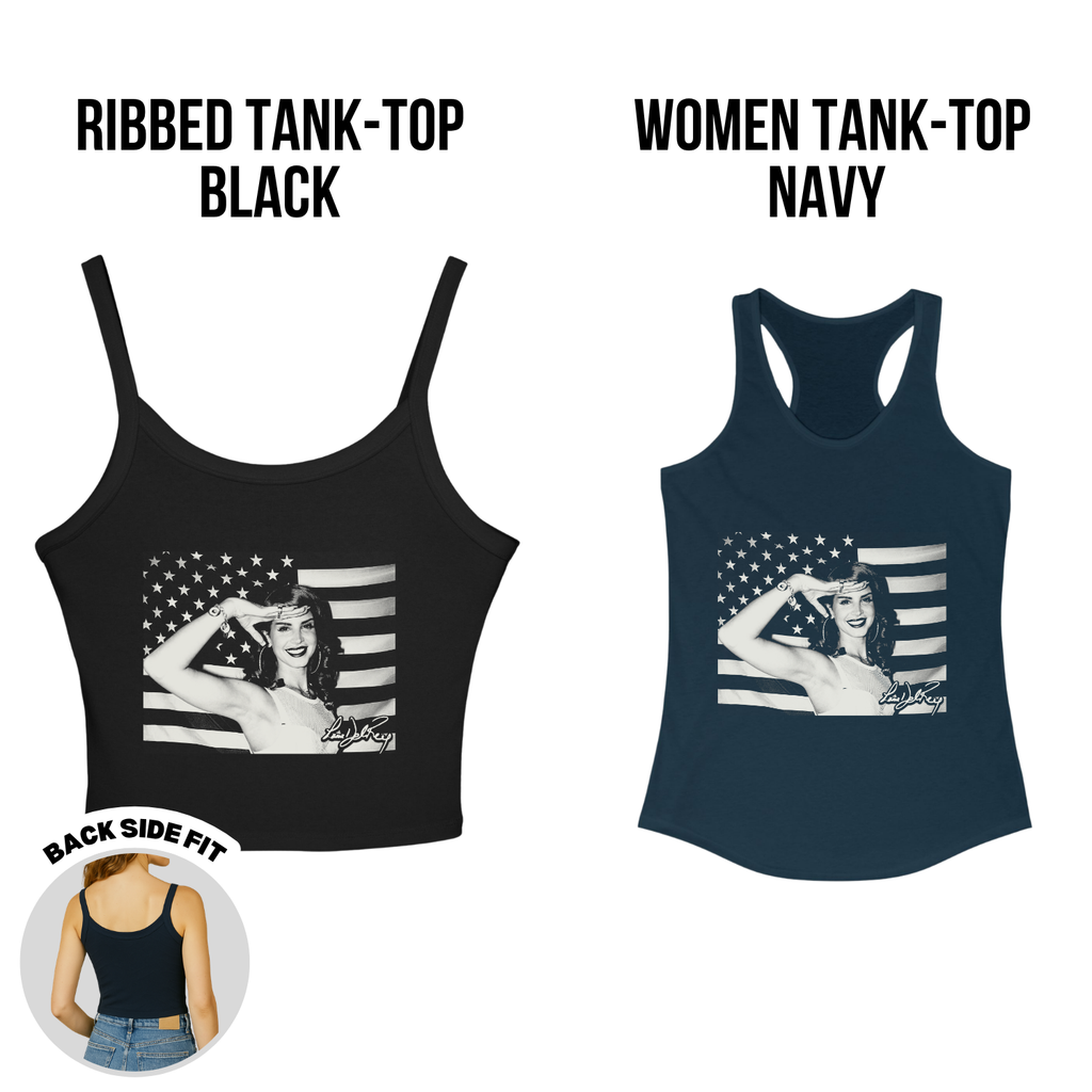 Lana Del Rey Shirt – American Flag Graphic Tee, Lana Del Rey Fan Gift
