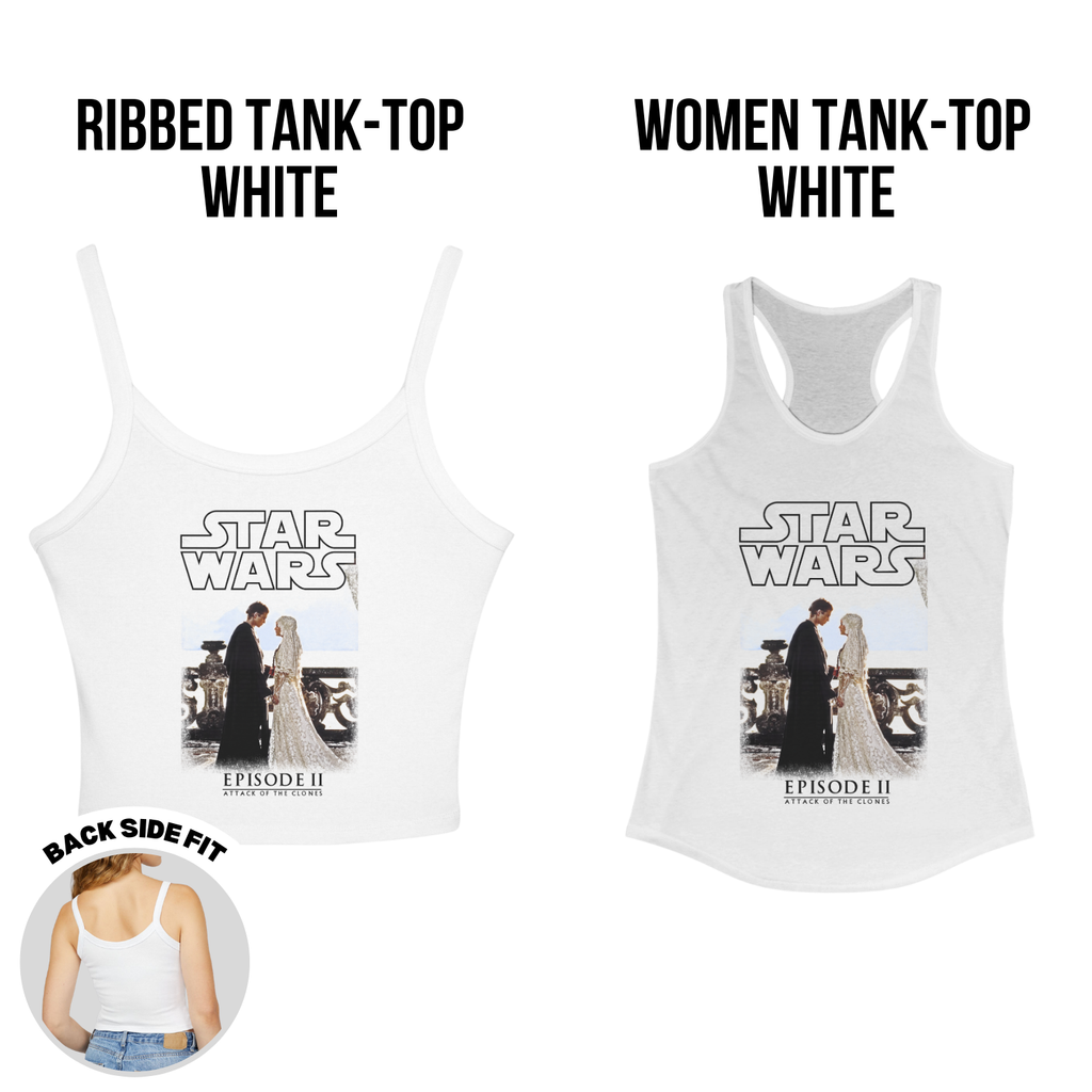 Star Wars Attack of the Clones Shirt - Anakin Padmé Wedding Tee