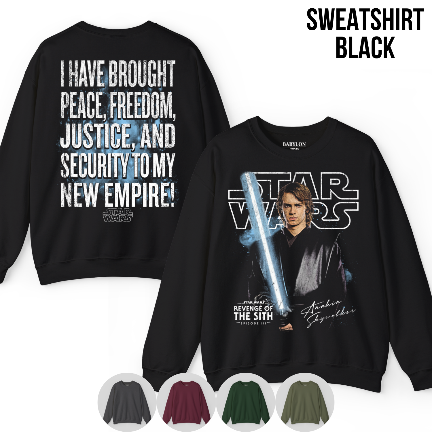 Anakin Skywalker Shirt – Revenge of the Sith Tee