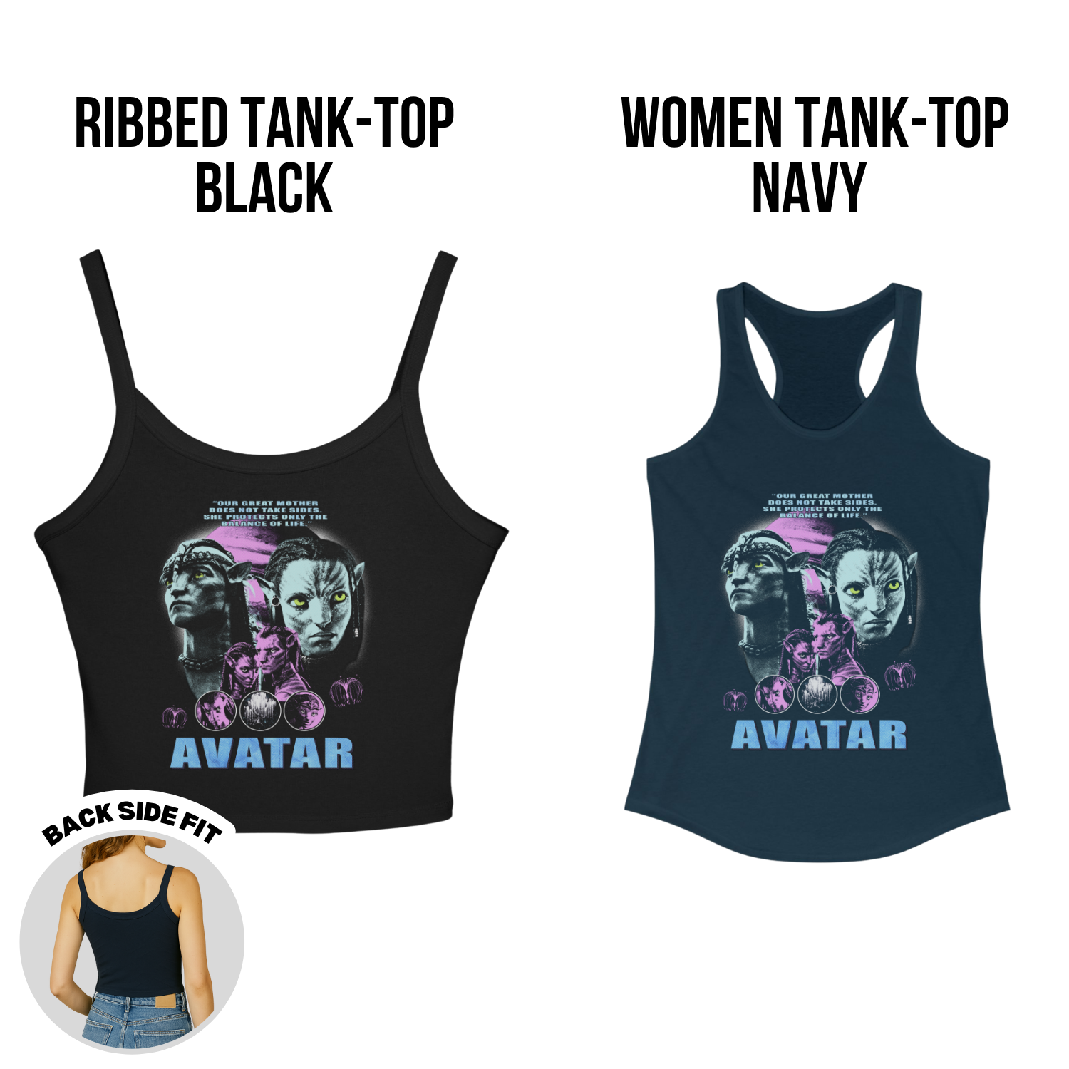 Avatar Shirt – Neytiri & Jake Sully Vintage Pandora Tee