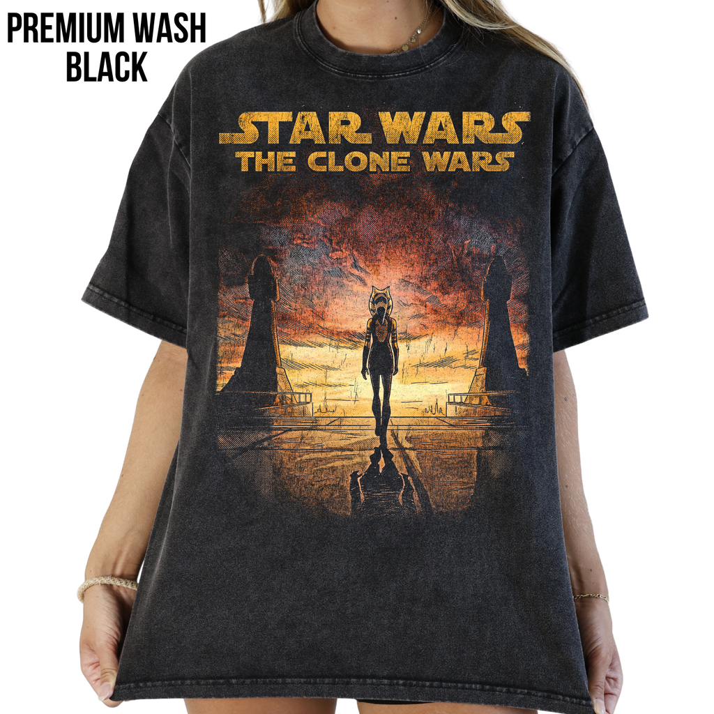 Ahsoka Tano Clone Wars Shirt: Star Wars Graphic Tee