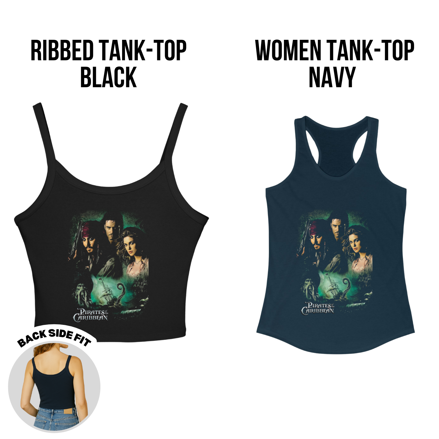 Pirates of the Caribbean Shirt – Jack Sparrow Will Turner Elizabeth Swann Cast Collage Tee, Pirates of the Caribbean Fan Gift, Disney Pirates Graphic Shirt, Dead Man's Chest Shirt