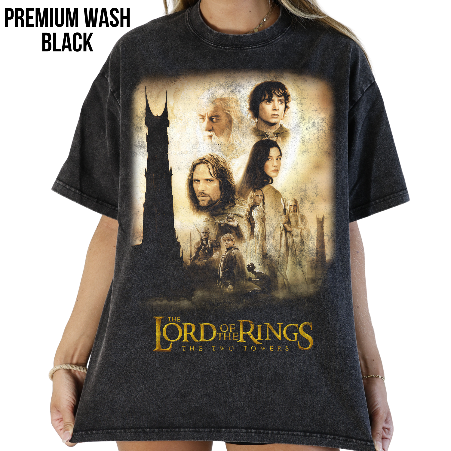 Lord of the Rings Two Towers Shirt – LOTR Two Towers Graphic Tee