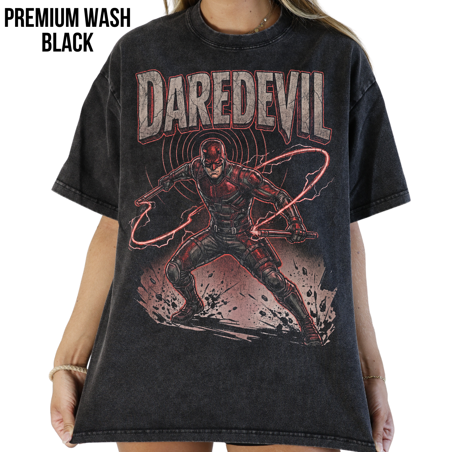 Vintage Daredevil Shirt: MCU Daredevil Tee