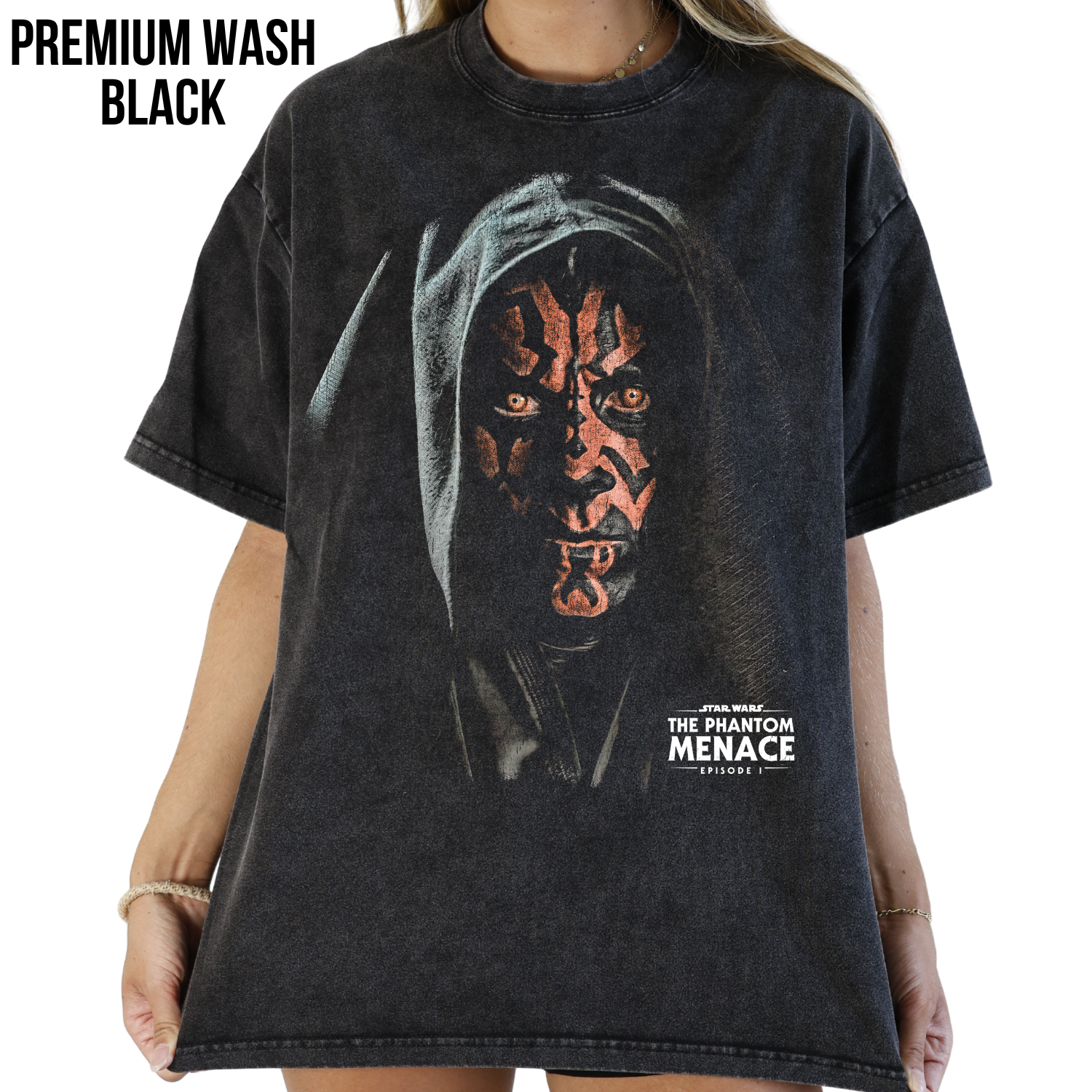 Vintage Darth Maul Shirt - Star Wars Phantom Menace Sith Lord Tee